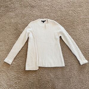 Simply Vera Vera Wang Cream Ribbed Sweater